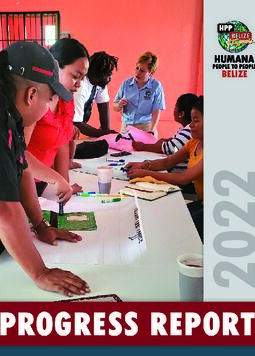 HPP Belize - Annual Progress Report 2022
